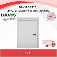 DAVIS DB316 METALCLAD DISTRIBUTION BOARD