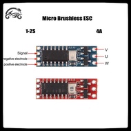 [8C11] 1S-2S DC 3.7V-8.4V 4A Micro Brushless Motor Driver Board Electric Regulator Drive For 1104 11