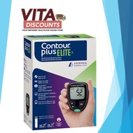 Contour Plus Elite Blood Glucose Monitoring System Set No Test Strips Included