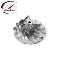 Billet Forged Compressor Wheel Billet 53x76mm 7+7 Forward Rotation 5-AXIS CNC Machine 230-GT120