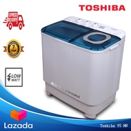 Mesin Cuci 2 Tabung TOSHIBA VH-H95MN 9 KG Low Watt Cuci dan Kering