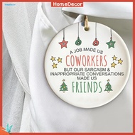 HD| Hanging Holiday Decoration Hand-painted Christmas Elements Best Friend Christmas Ornaments with 