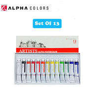 Alpha Artist Watercolour Korea 13c 18c 24c 30colors
