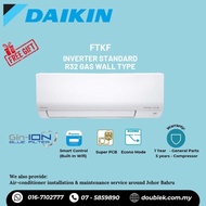 DAIKIN 3.0HP STANDARD INVERTER R32 AIR CONDITIONER FTKF SERIES BUILD IN WIFI (FTKF75C/RKF75C-3WMY-LF