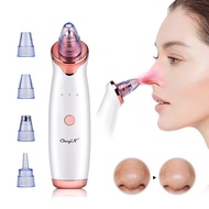 CkeyiN Vacuum Blackhead Remover Electric Facial Acne Cleaner Pimple Pore Cleansing Device Black Nose