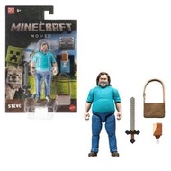 現貨 minecraft麥塊4吋 史帝夫Steve傑克布萊克 當個創世神 電影版movie 可動人偶 美泰兒MATTEL