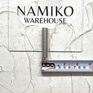 Engsel bambu bubut pagar stainless steel 1/2 5/8 3/4 inch