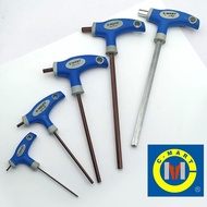 C-MART T-shaped hexagon 2–10mm S2 stainless steel, anti-rust, durable, easy to screw screws