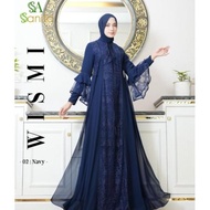 200324 Terbaru Fashion Wanita Muslim Wismi By Sanita Hijab Gamis