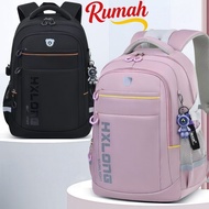 School Bag Ergonomic Design Primary School Bag College Bag Lightweight Water Resistant Bag