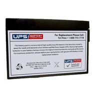 12V 2Ah TLV1220 Tab Terminal Sealed Lead Acid Replacement Battery
