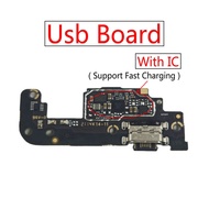 For Xiaomi Redmi Note 10 Pro 5G USB Charging Dock Port Board With IC Connector Main Motherboard Flex