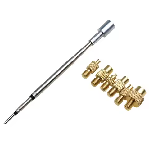 ABBN-C210/TS21/HS-02B Heat Insert Nut Iron Tip Trimming Kit Internal Thread Soldering Iron Tip 3D Pr