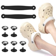 PVC Clogs Straps with Rivets - Durable & Repairable | For Men's & Women's Shoes