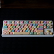 【Keycap Only】Candy Keycap XOA Profile 126 Keys PBT Five-Sided Sublimation For Cherry MX Switch Mecha