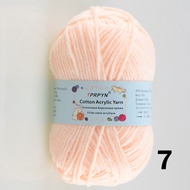 【Shop the Look】 Tprpyn 50g 1pc Milk Cotton Knitting Yarn Fingering Crochet Yarn Sock Hand Knit Line