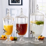 Glass water bottles 2 liters, 3 liters, 5 liters Huydecor 3 liter glass cooktail bottles