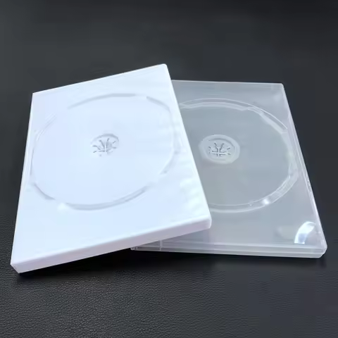 DIY Accessories CD Game Case Cover Protective Box For PS2 PS3 Game Disk Holder CD DVD Discs Storage 