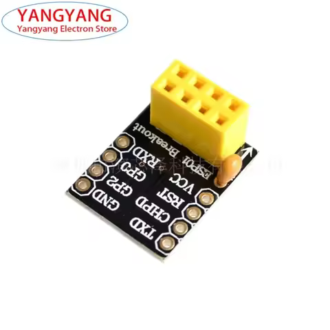 1-5PCS ESP01S Transfer Bboard Adapter Bread Board ESP8266 ESP-01 ESP-01S 3.3V WiFi Wireless Module S