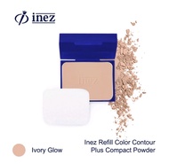 Inez Refill Color Contour Plus Compact Powder - 09 Ivory Glow / Refill Compact Powder Inez / Refill 