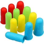 10 Pack Finger Protectors For Glue Gun Multi Color Finger Guards Three Sizes Of Craft Safety Caps Fo