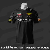 Max Verstappen F1 Racing Team Inspired Black T-shirt