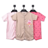 Baby Short Romper Jumper - Baby Girl Sleepsuit, 3 pcs P011