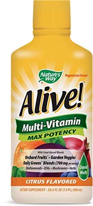 Alive! Multi-vitamin Max Potency Citrus Flavor 30 Oz. (Pack Of 2)