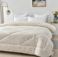 J-Tex X S.B.Polo - 100% 高級抗菌羊毛被 冬天被 厚被 保暖防塵阻電抑蟎 S.B Polo 單人