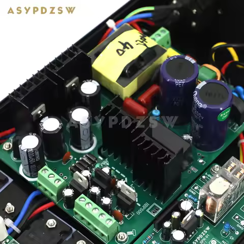 NAP250 MOD 2SC5200 MINI Stereo Power amplifier Base on UK NAIM circuit With SPK protection 80W+80W 8