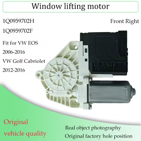Window Lift Motor with OE 5K0959792A, 5K0959793A, 1Q0959701H/F, 1Q0959702H/F Compatible with New VW 