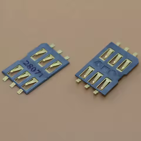 YuXi 1pcs/lot SIM Card Slot Reader Holder Connector SIM Card Socket For Nokia 5250 13.26*8.8*0.91mm