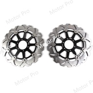 [Op105] จานเบรคหน้าสำหรับรถจักรยานยนต์ยามาฮ่า FJ1200 1988-1993โรเตอร์ดิสก์เบรค CNC อะลูมิเนียม FJ 12