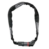 Coleman Bicycle Cycle Lock Key 4 Digit Dial Chain Lock with Sleeve (Direct from Japan)