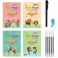 Magic Book - Sank Book Magic 1 Set of 4 Books + Pen