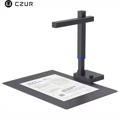CZUR Shine Ultra Smart Portable Document Scanner Thin Book Scanner with OCR USB Document Camera for 