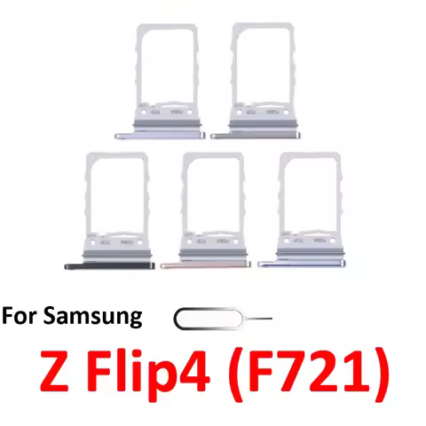 For Samsung Galaxy Z Flip4 Flip 4 F721 F721B Phone New Housing Chip SIM Card Tray Slot Holder Pocket