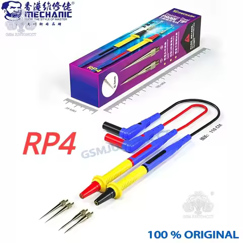 MECHANIC RP4 Multimeter Pen 1000V 20A Stainless Steel Digital Multimeter Ultra Fine Point Needle Sof