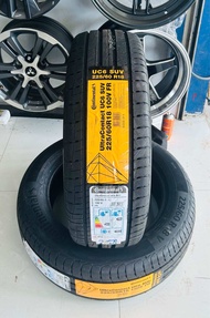225/60R18 100V Continental UC6 suv TW420AA(สายนุ่มเงียบ) ยางใหม่ปี 25🇹🇭 ราคาโปร2 เส้นลด30%✅ แถมจุ๊บล
