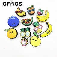 Crocs Jibbitz Cute fruit shoe buckles Crocs charms banana pineapple shoe buckles Crocs shoe accessor