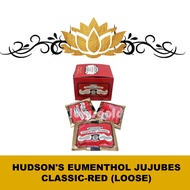 HUDSON'S EUMENTHOL JUJUBES CLASSIC-RED