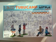 海洋堂 搖曳露營 1/24 ARTPLA Yurucamp CAMP SET