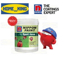 [100% ORIGINAL] 18LT Nippon Paint Spot-less Premium Interior Wall(Cat dinding dalam/Cat premium yang boleh lap)