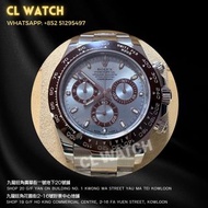 ROLEX DAYTONA 宇宙計型迪通拿16506 鉑金冰藍面板帶（二手淨錶）