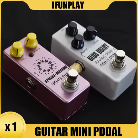 SoulDiM Electric Guitar Pedal Overdrive/Booster/Delay/Pramp/Reverb/Noise Reduction/Analog Delay Effe