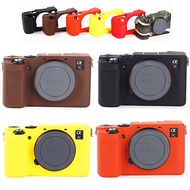 A7C Silicone Camera Bag Armor Skin Case Protective Body Cover Protector For Sony Alpha 7C ILCE-7C