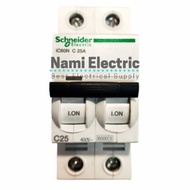 MCB Schneider IC60N 2P 25A 6kA A9F74225