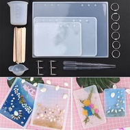 A5 A6 A7 Notebook Cover Silikon Acuan untuk Acuan Barang Kemas Resin Acuan Set Alat Diy Buatan Tanga