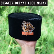 Peci Motif Macan / Peci Betawi /Peci Macan Betawi / Peci Betawi