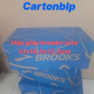 10 BROOKS SHOE BOXES SIZE 31X18,5X12,5CM